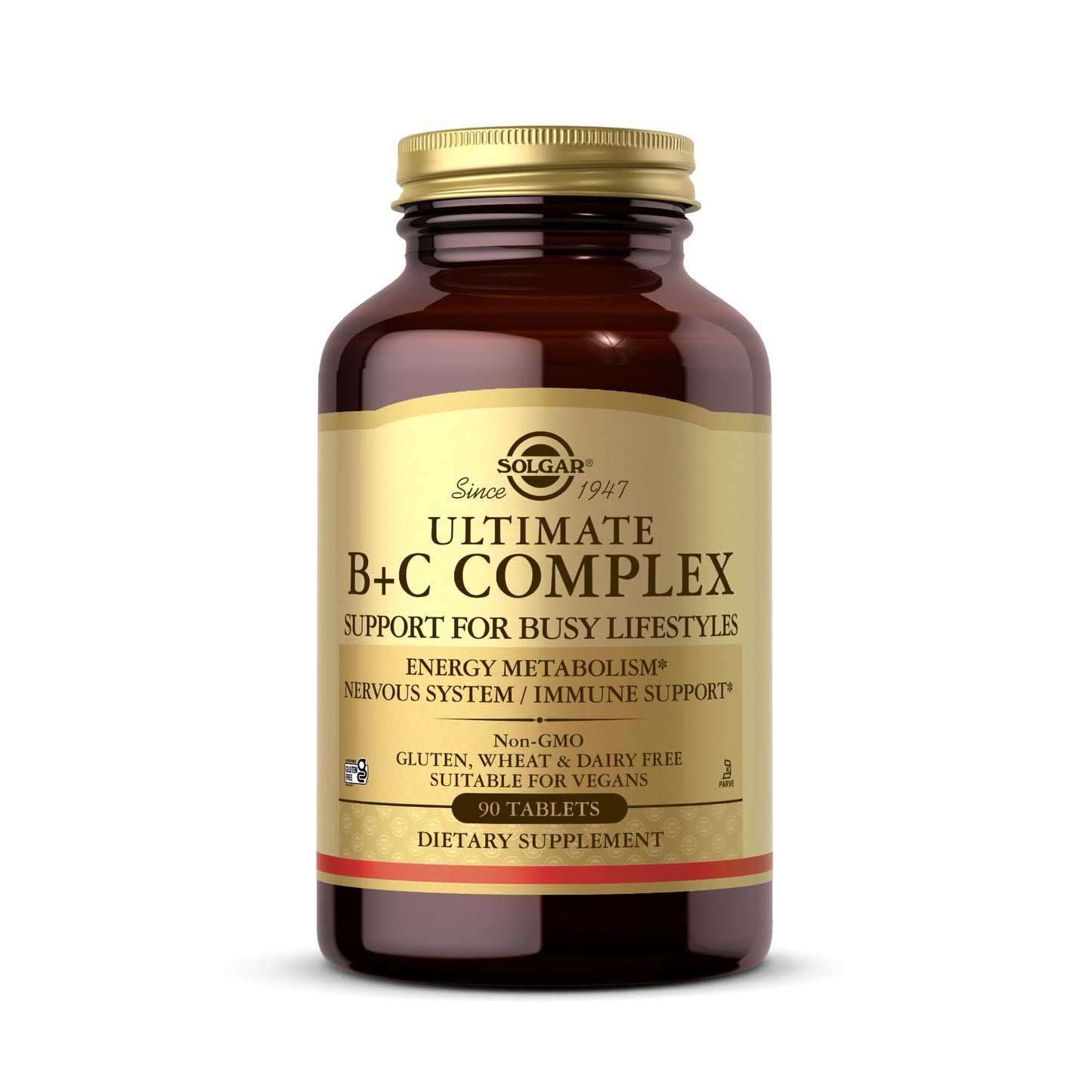 Ultimate B+C Complex Stress Formula 90 Tablets - Medaid International
