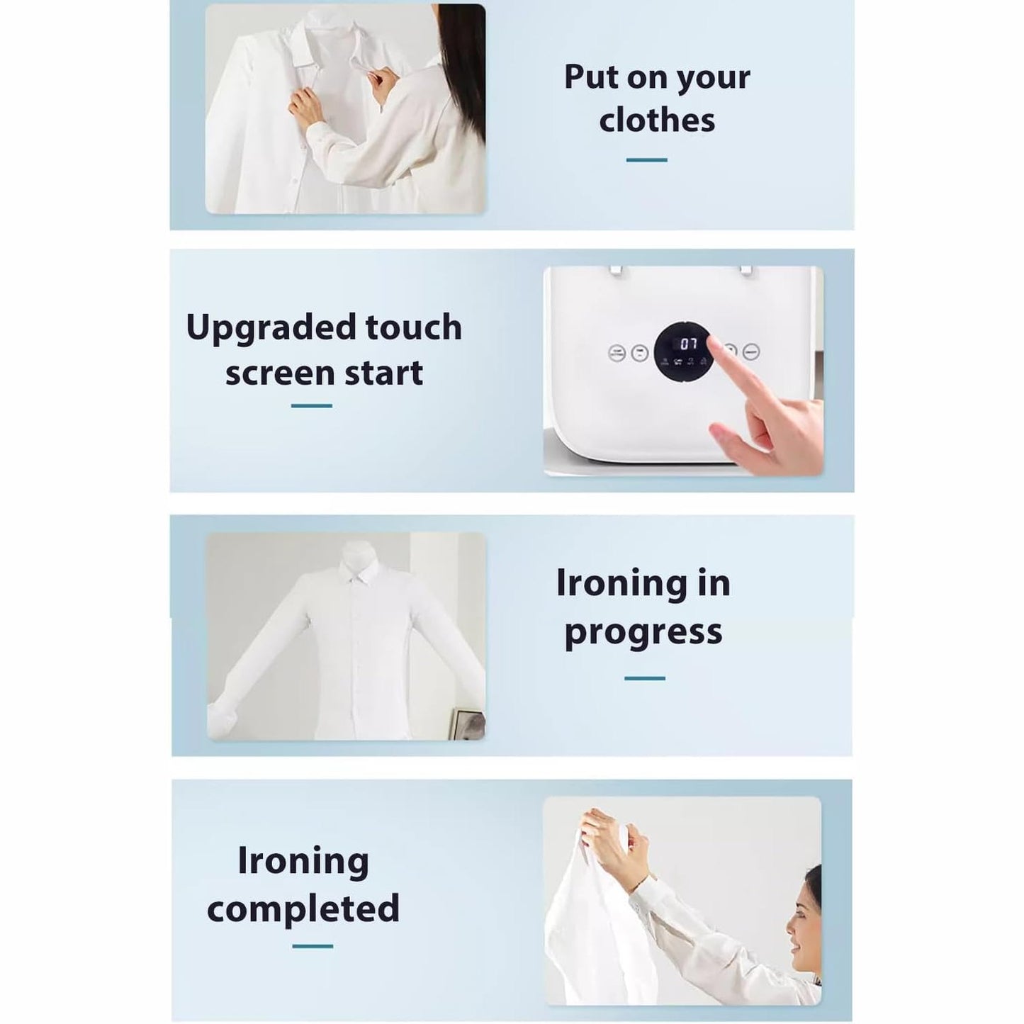 Portable Smart Ironing Machine - Medaid International