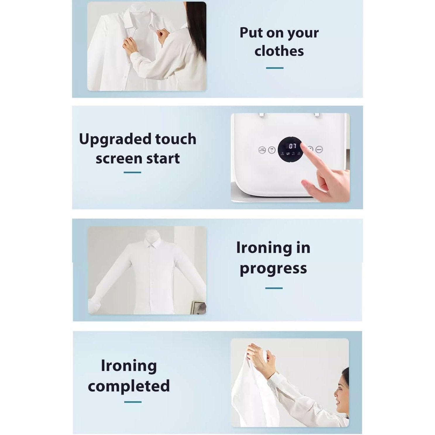 Portable Smart Ironing Machine - Medaid International