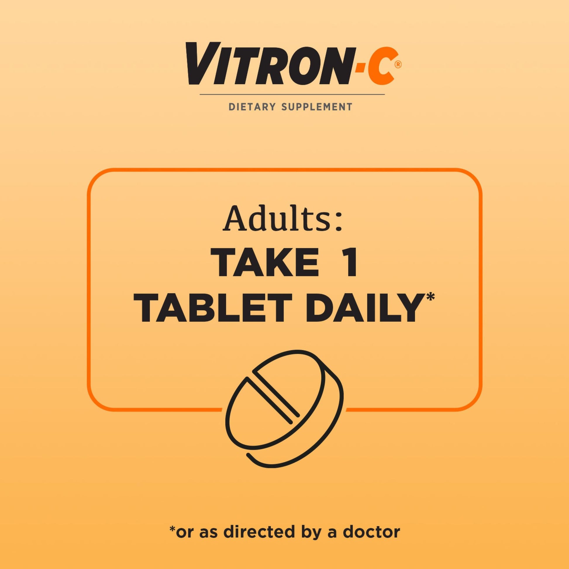 Vitron-C Multivitamin Tablet 63736012301 1 Bottle, 60 per Bottle - Medaid International