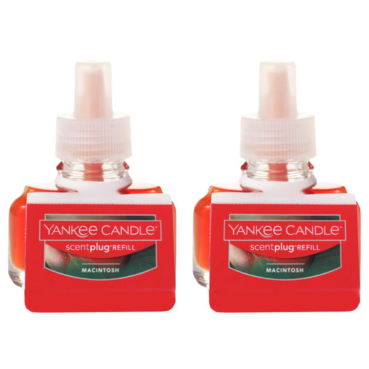 Yankee Candle ScentPlug Refill, Macintosh (Pack of 2) - Medaid International