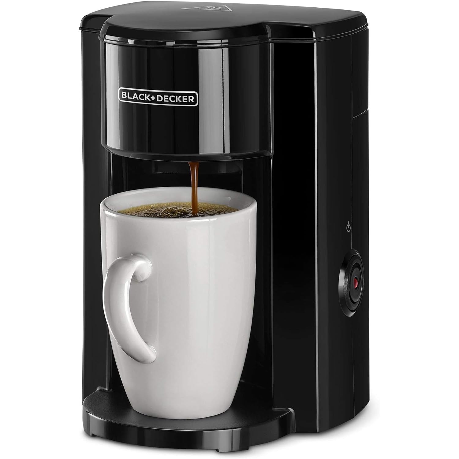 Black+Decker 750W 10 Cup Coffee Maker/Coffee Machine With Glass Carafe For Drip Coffee, Silver/Black - Dcm750S-B5, 2 Years Warranty - Medaid - Lebanon