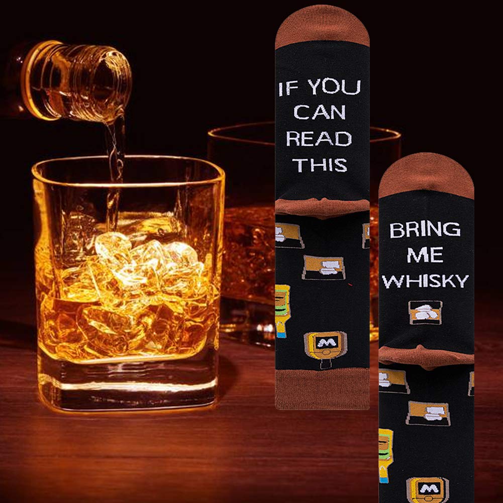Funny Novelty Crew Socks Fun Dress Socks Gift for Men and Women - Medaid International