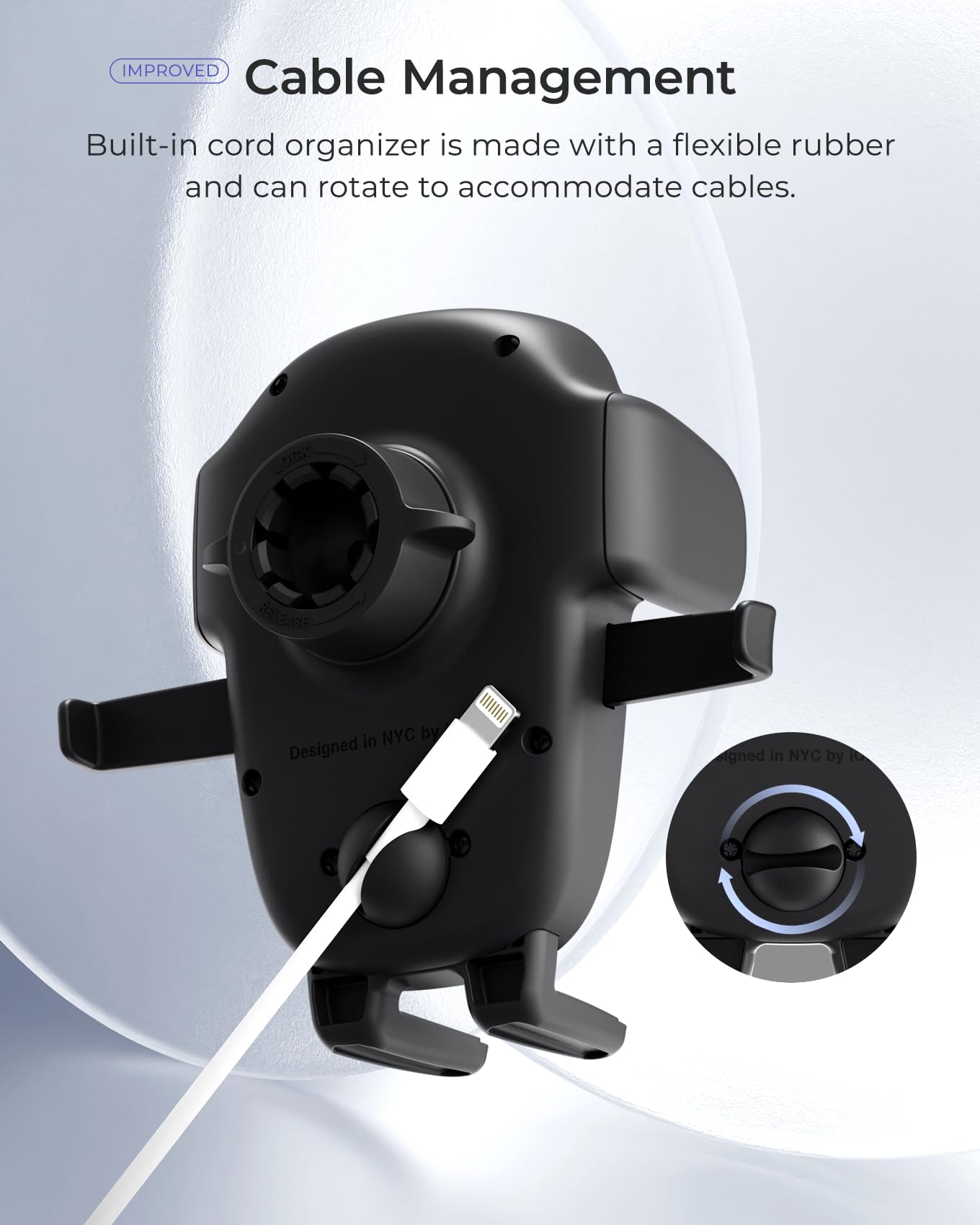 iOttie Easy One Touch Advanced Universal Car Mount Dashboard & Windshield Suction Cup Phone Holder for iPhone, Samsung, Google, All Smartphones - Medaid International