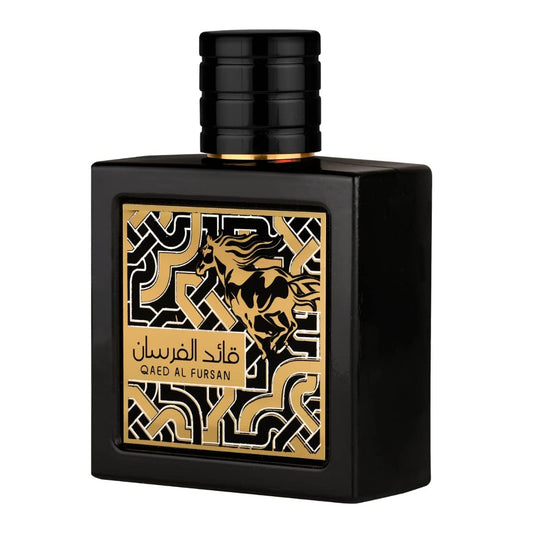 Lattafa Qaed Al Fursan for Men Eau de Parfum Spray, 3.04 Ounce - Medaid International