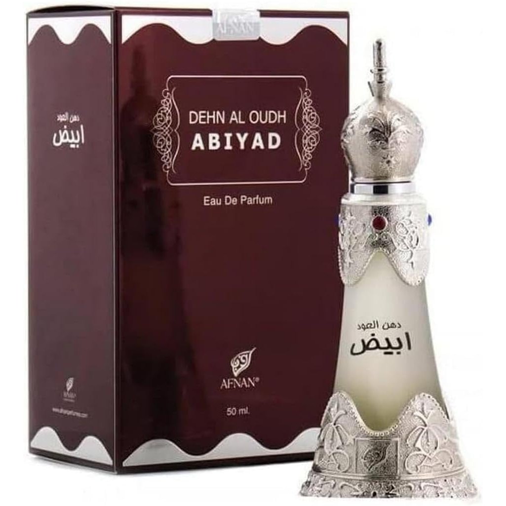 Afnan Dehn Al Oud Abiyad Concentrated Perfume Oil - Medaid International