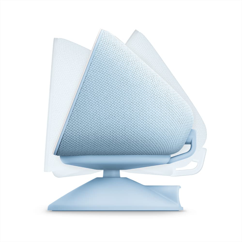 Echo Show 5 (3rd Gen) Adjustable Stand with USB-C Charging Port | Cloud Blue - Medaid International