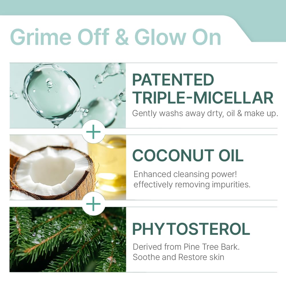 Illiyoon Gentle Deep Facial Cleanser with Lip and Eye Makeup Remover - Medaid International