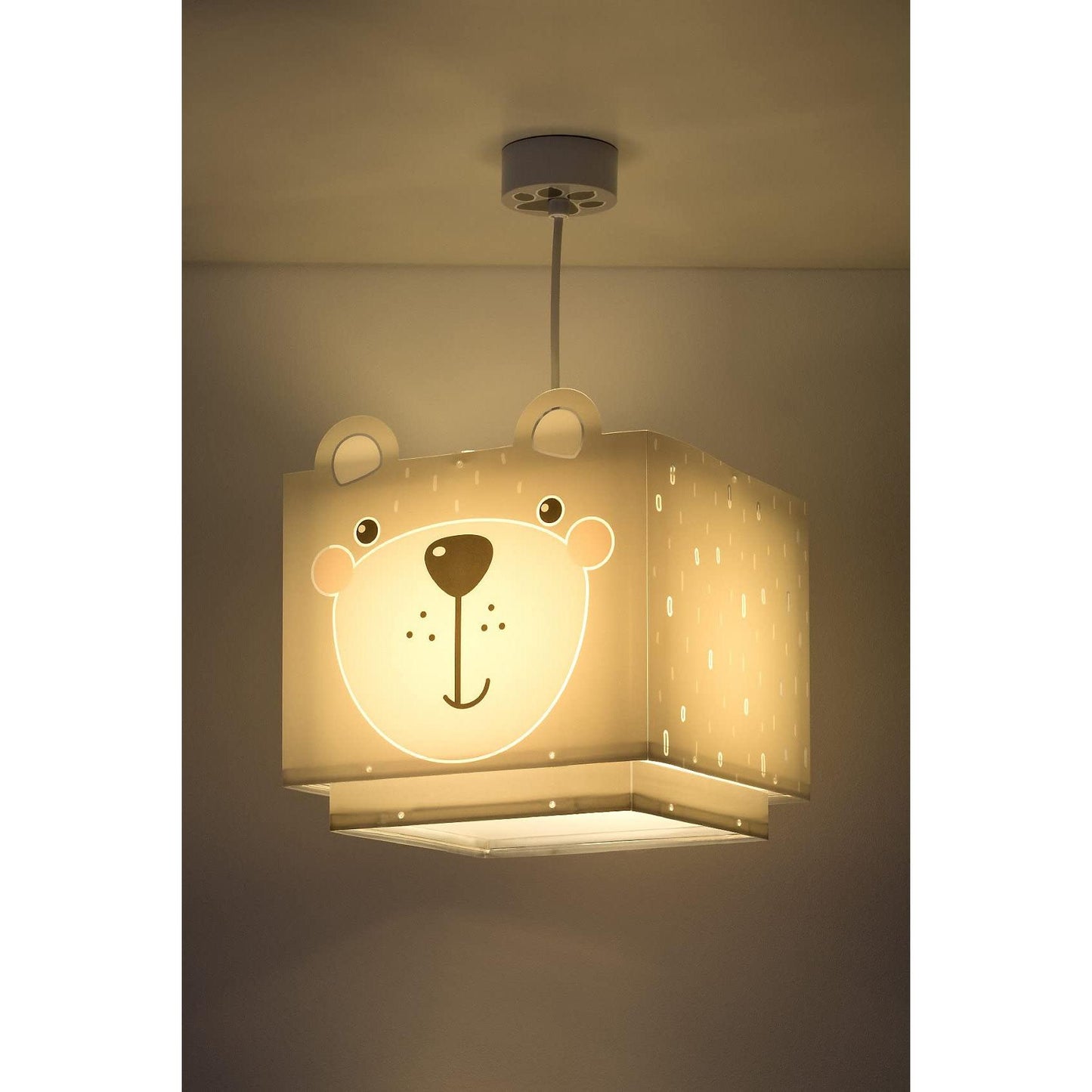 Dalber Childrens Hanging Lamp Little Teddy Pendant Light