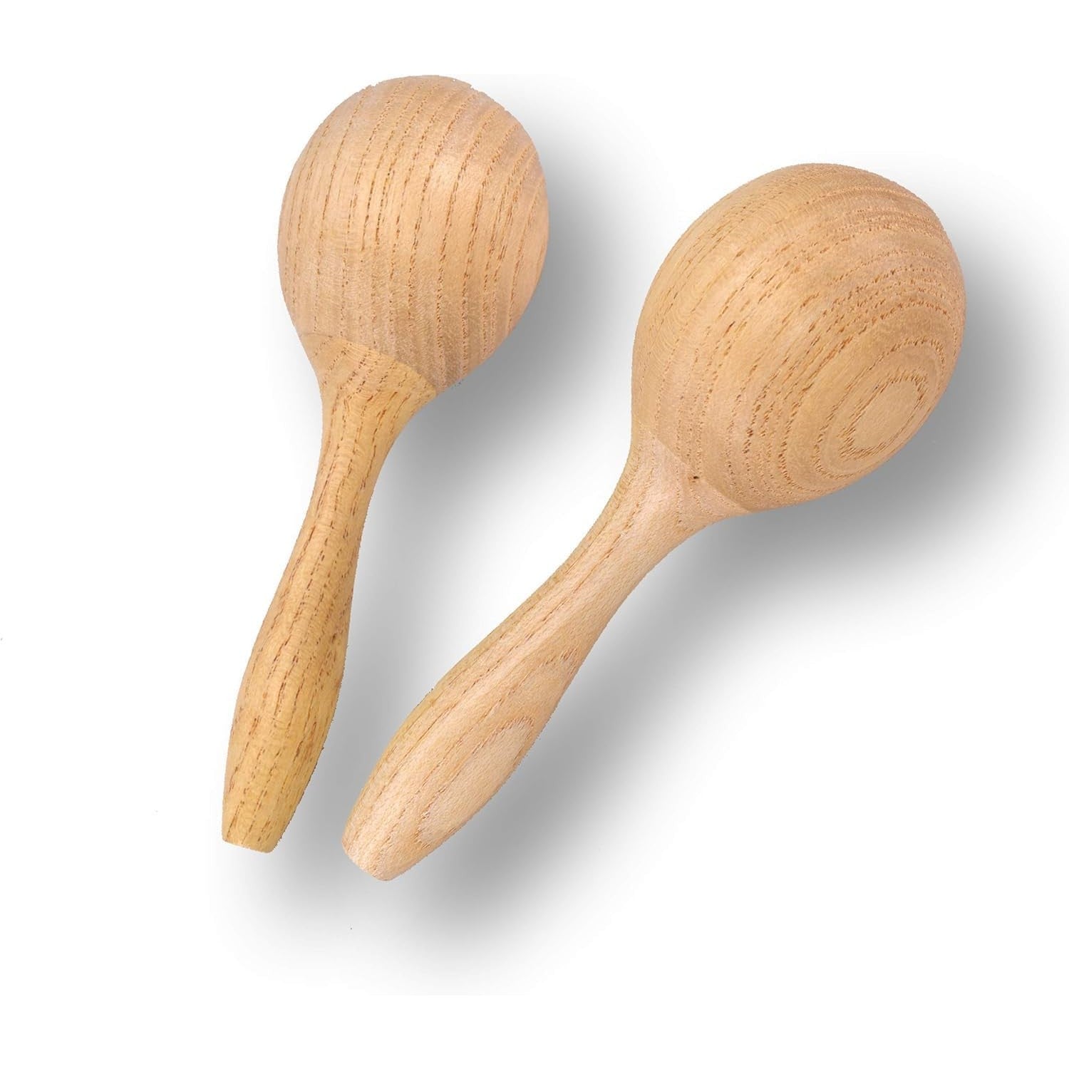Voggy's Maracas Percussion Musical Instrument Made of Wood for Children from 3 Years - Child-Friendly Size - Medaid International