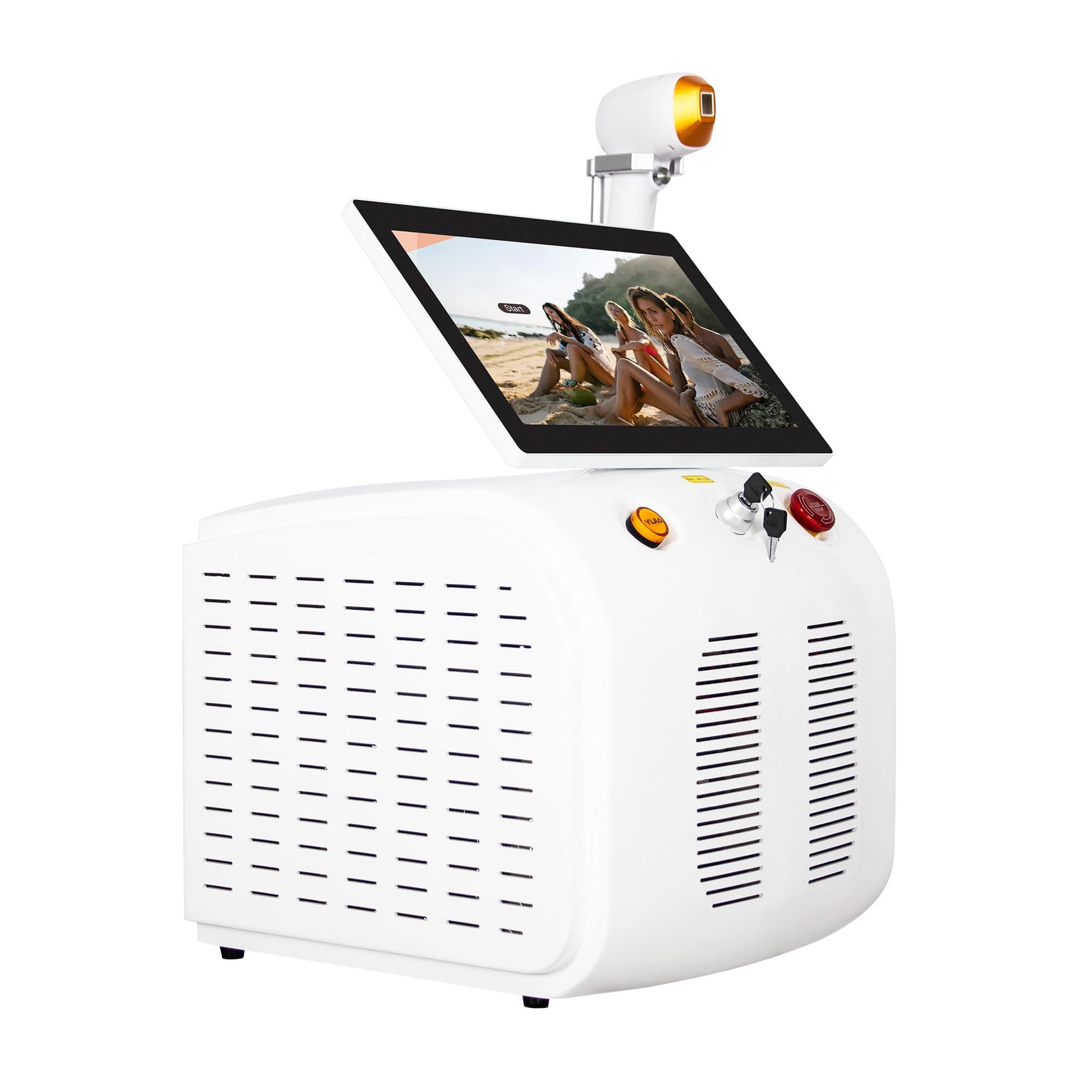 Epilator, Facial Hair Removal, at-Home Laser Beauty Device, Female Facial Hair Removal, Long-Term Hair Growth Suppression for The Entire Body. - Medaid International