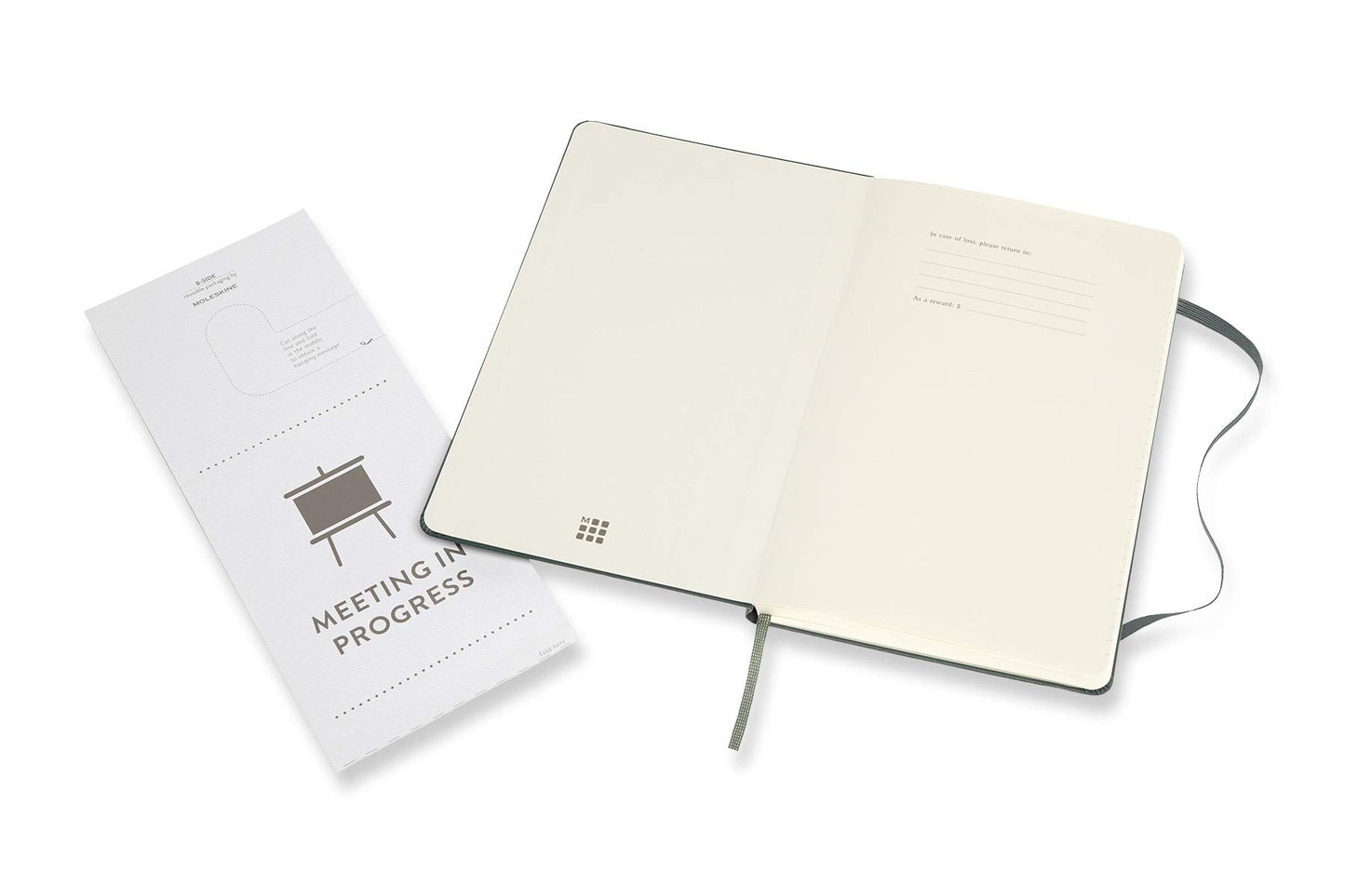 Moleskine Professional Notebook, Large, Forest Green, Hard Cover (5 x 8.25) - Medaid International