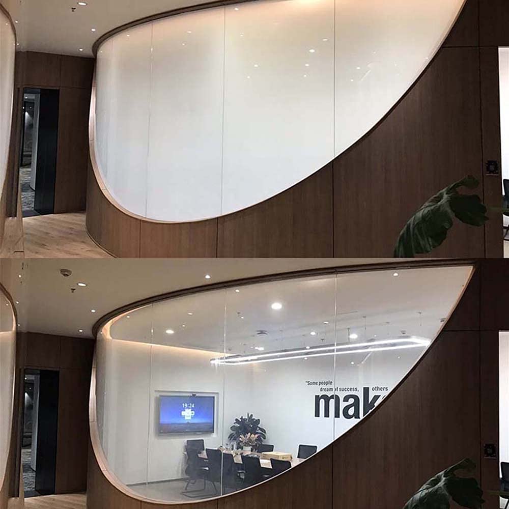 Switchable Adhesive Smart Film PDLC Electronic Smart Tint Glass Sticker for Home Office Window, 6Inch x 8.2Inch - Medaid International