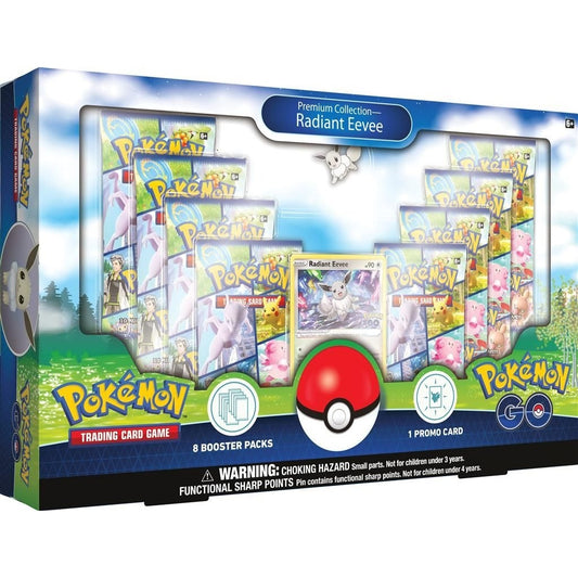 Pokémon Go Premium Collection— Radiant Eevee Pokemon - Medaid International