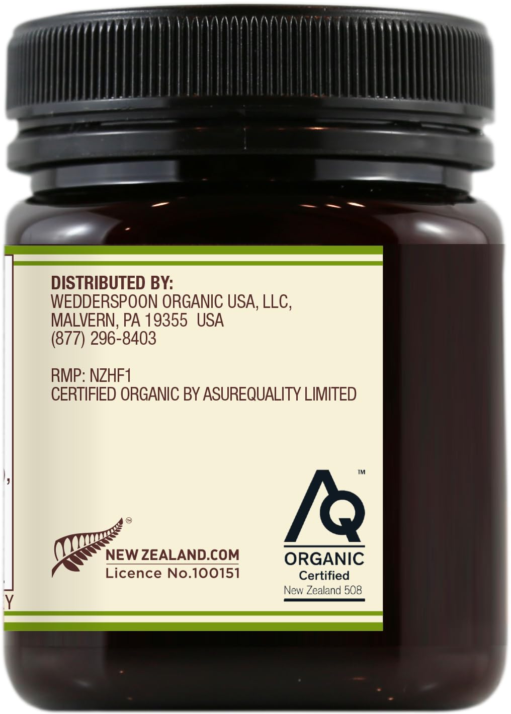 Wedderspoon Raw Organic Manuka Honey KFactor 16+, 8.8 Oz, Unpasteurized, Genuine New Zealand Honey, Multi-Functional, Non-GMO Superfood, Kfactor, Traceable from Our Hives to Your Home - Medaid International