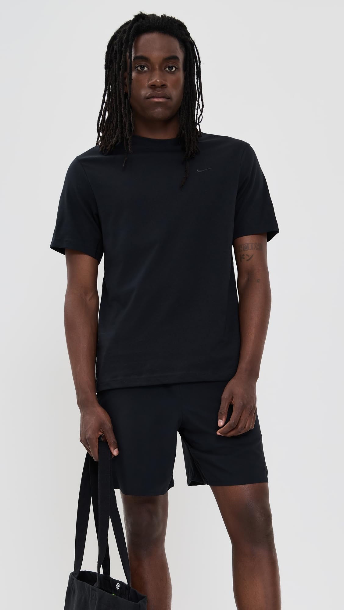 Nike Men's Primary Dri-Fit Short Sleeve Versatile Top, Black/Black - Medaid International