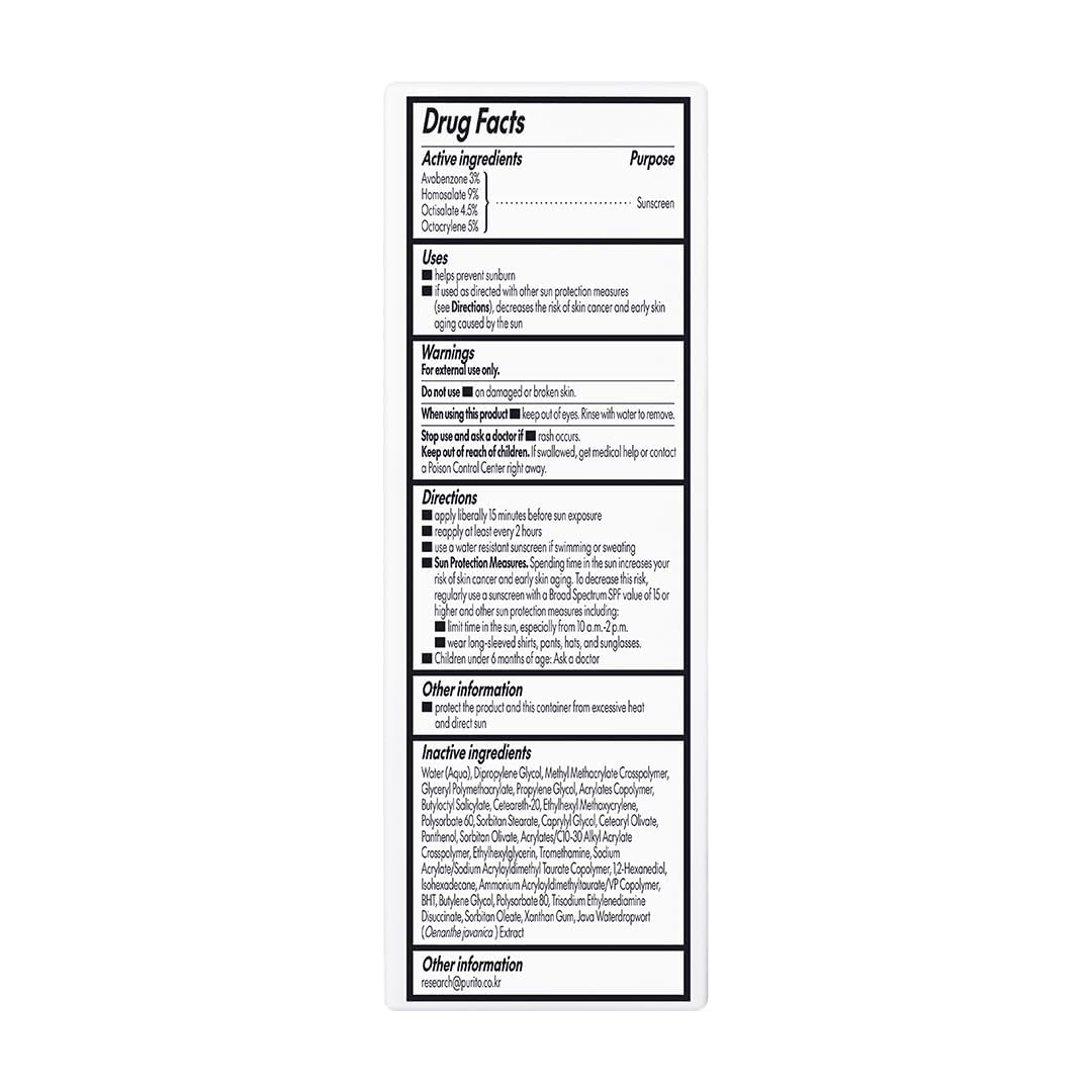 PURITO Sun Day Adventure Korean Sunscreen Smoothest and Lightest Texture Broad Spectrum SPF 50 UVA & UVB Protection No White Cast Oil Free For All Skin Types Vegan Daily Skin Care 50ml, 1.69 fl.oz - Medaid International