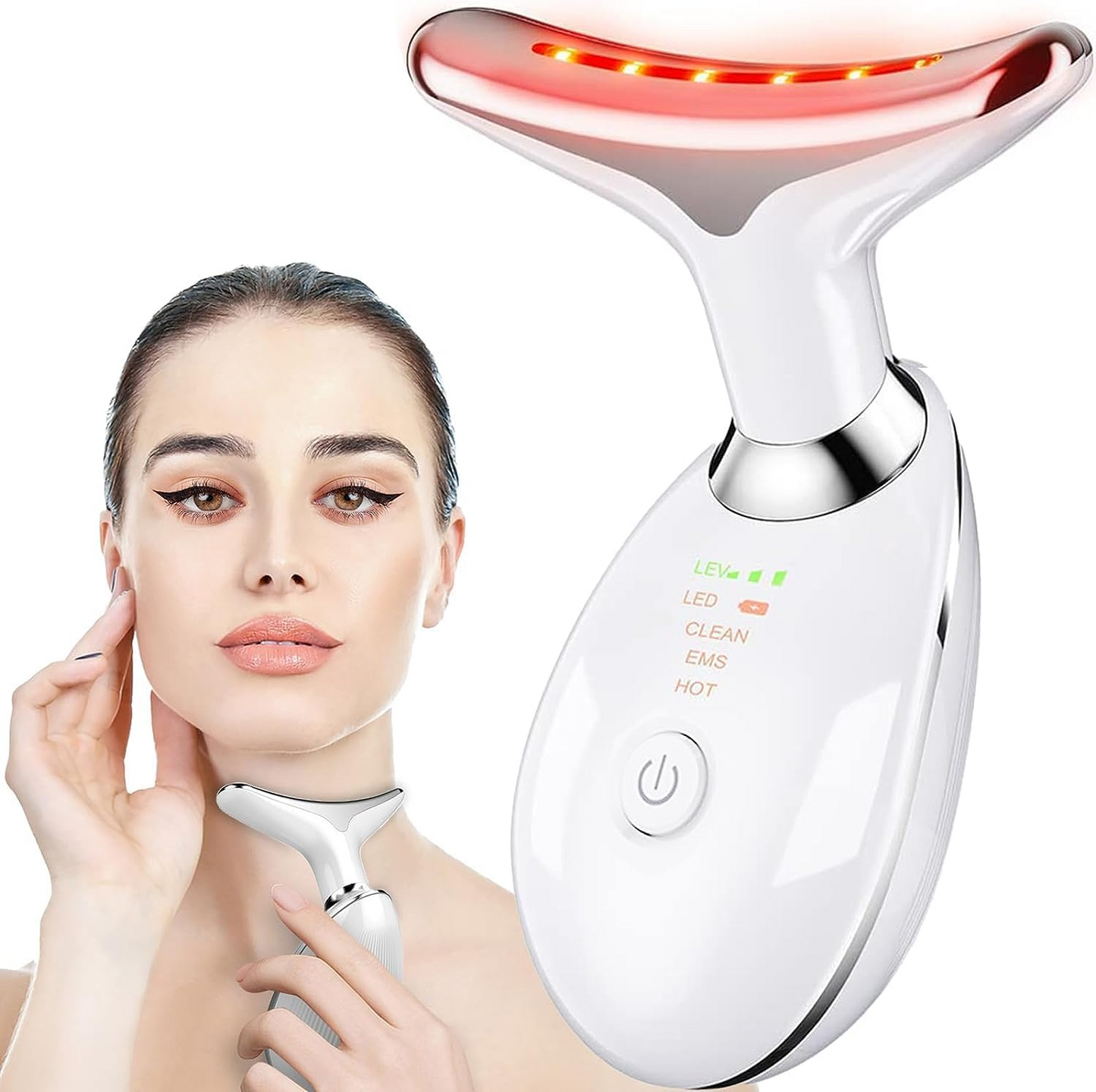 3 in 1 Vibration Face & Neck Massager ‚Äì Triple-Action Anti-Wrinkle Device for Skin Tightening, Lifting & Smoothing - Medaid International