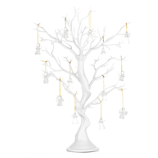 Nuptio White Christmas Tree Branch Artificial 22.8 inch Tall Manzanita Tree Centerpiece Wedding Centerpieces for Tables, Decorative Ornament Display Tree Branches for Decoration Weddings (1 Pc) - Medaid International