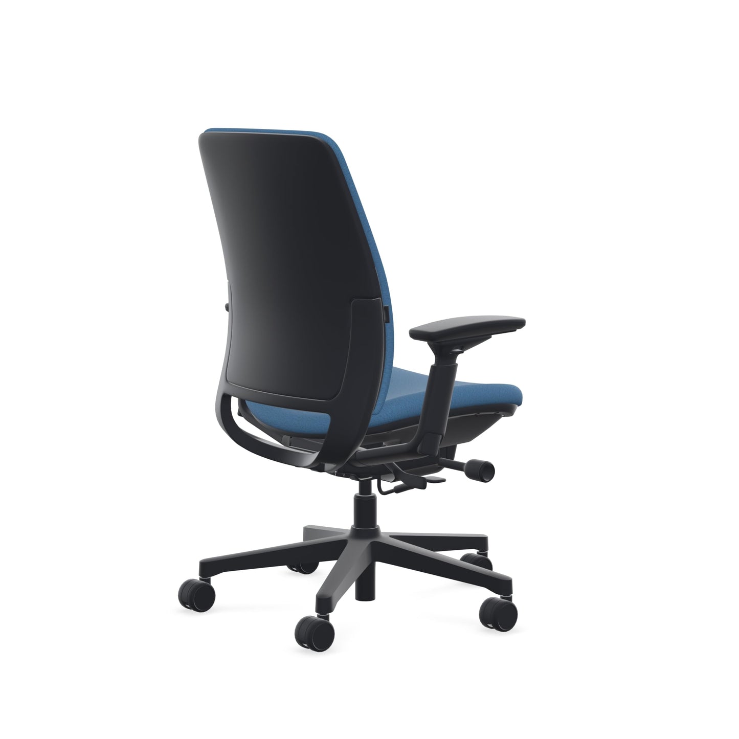 Steelcase Amia Office Chair with Hard Casters - Cobalt Fabric - Medaid International