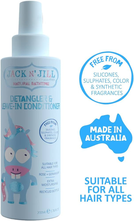 Jack N'Jill Natural bathtime Detangle and Leave-In conditioner - Medaid - Lebanon