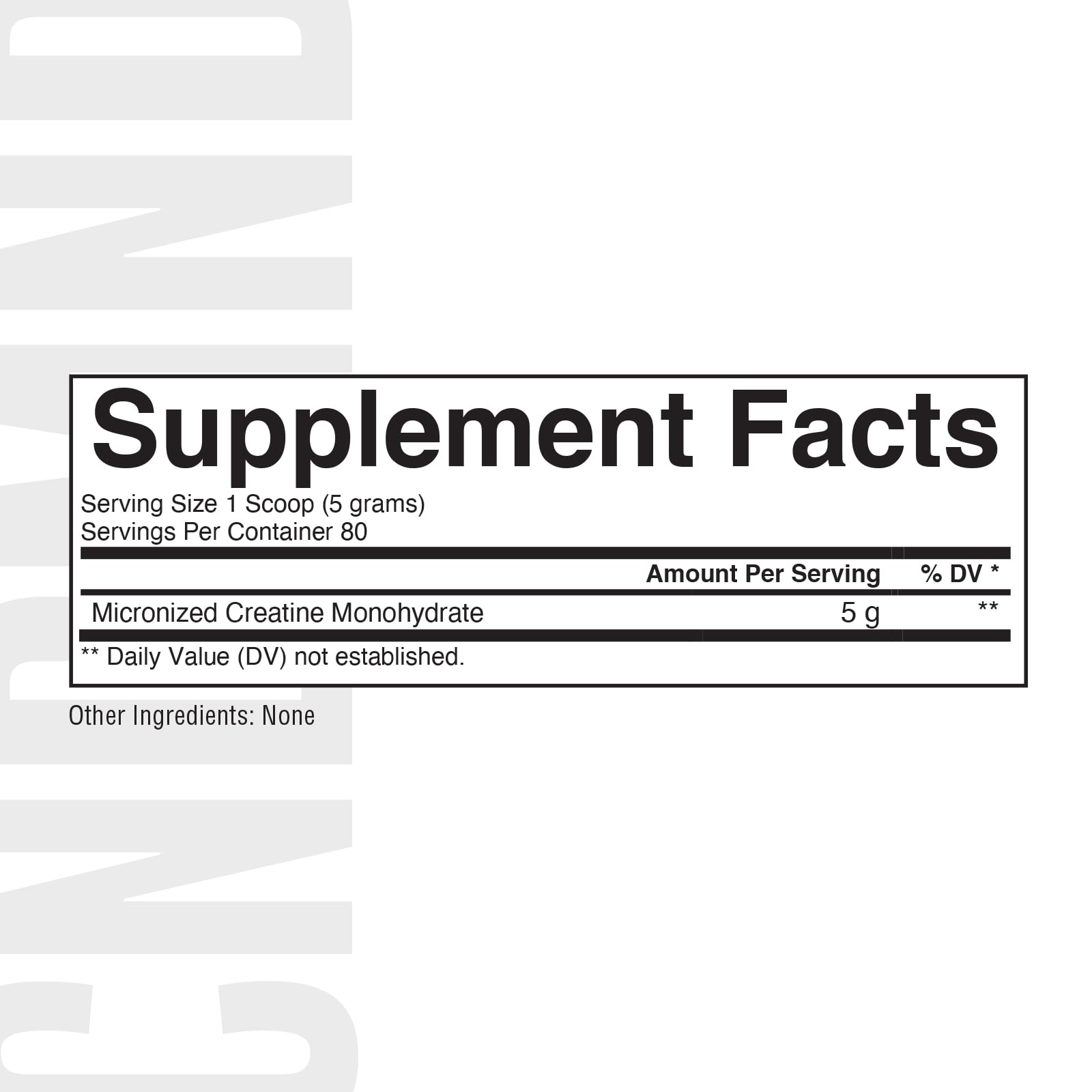Condemned Labz 100% Pure Creatine Monohydrate | Micronized for Rapid Absorption | Strength, Endurance, Recovery | No Fillers or Additives | Keto | 80 Servings (Unflavored) - Medaid International
