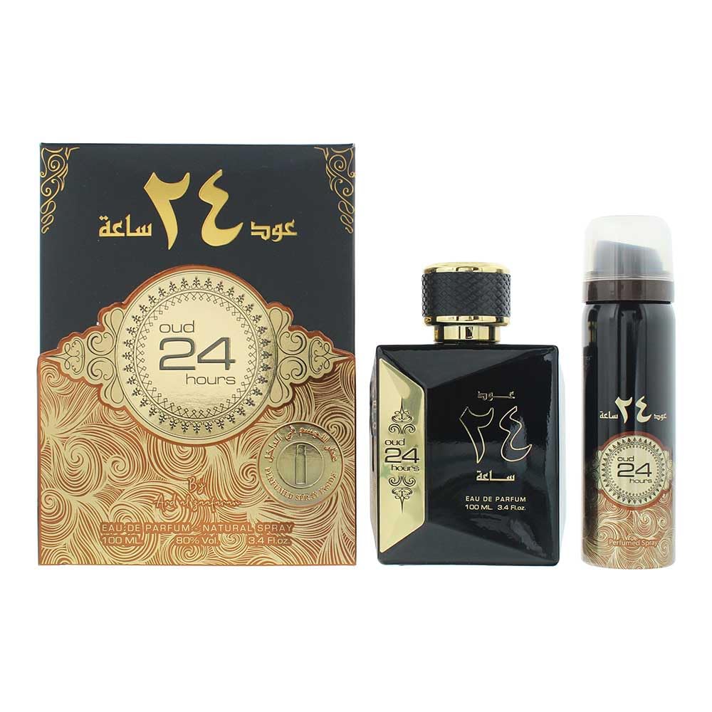Ard Al Zaafaran 2-Piece Set for Unisex, (3.4 Oz Eau De Parfum Spray + 1.6 Oz Deodorant Spray) - Medaid International