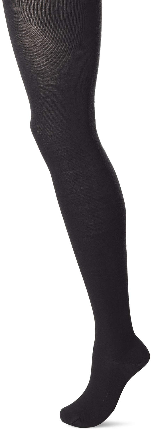 Wolford Merino Women’s Tights – Thick Opaque Knit – Virgin Wool Blend – Reinforced Toes – Knit Waistband Anthracite SM (4'11"-5'9", 99-165 lbs) One Size - Medaid International