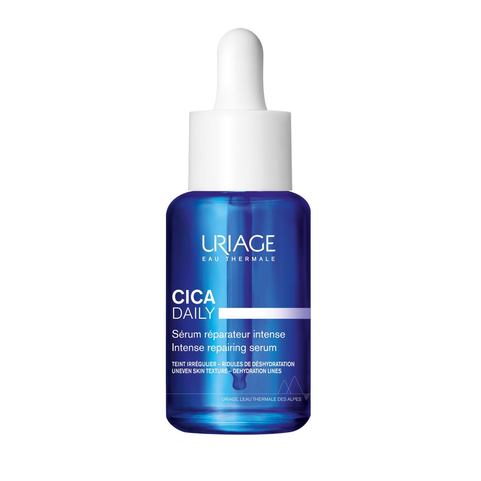 URIAGE Cica-Daily Intense Repairing Serum | Made With Prebiotic, Hyaluronic Acid & Centella Asiatica, Boosts Skin Repair, Paraben & Fragrance-free, Non-Comedogenic, 30 mL / 1.01 oz - Medaid International