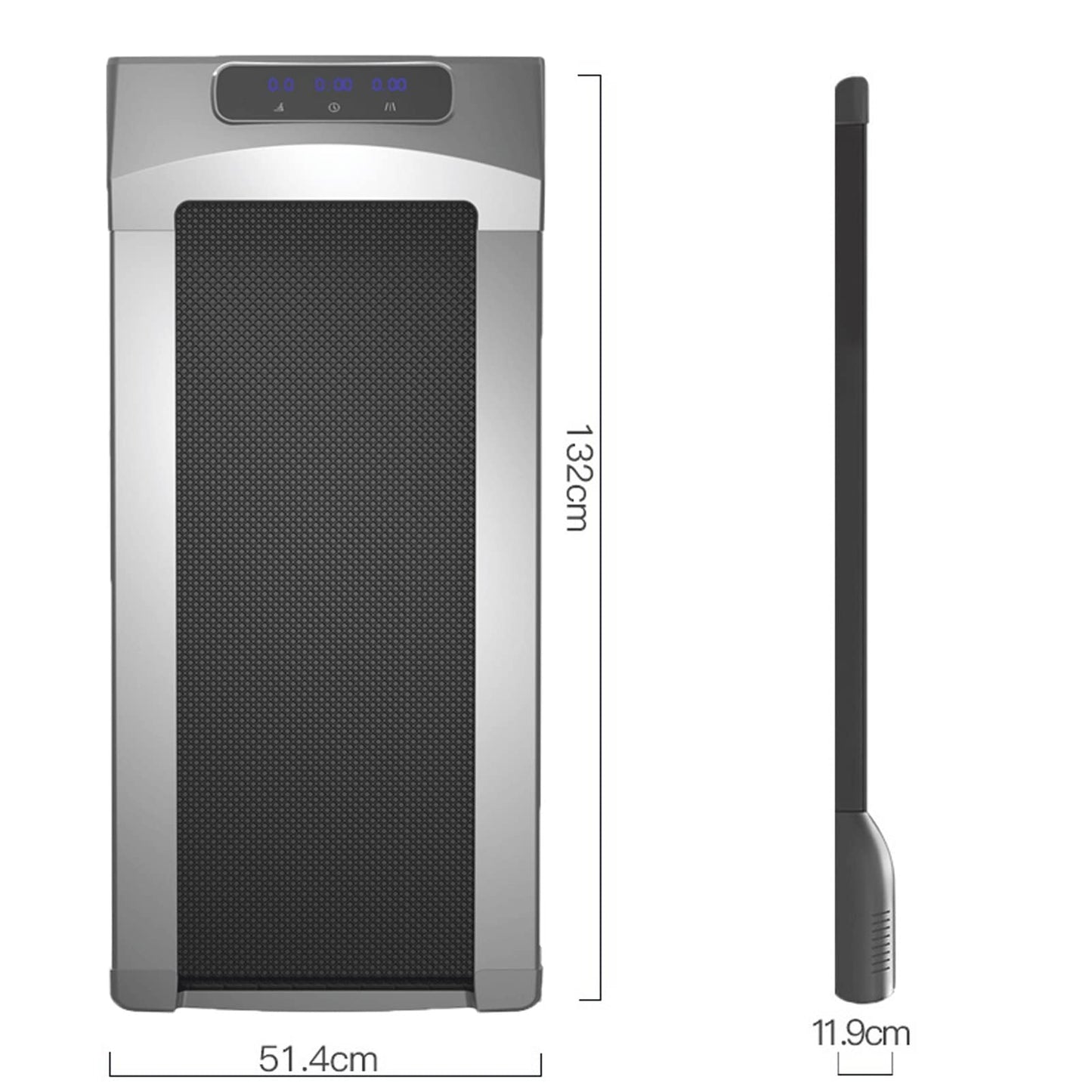 ZKSKOX Desk treadmill Home Small Mini Silent Home Electric Indoor Fitness Walking Machine Flat Treadmill - Medaid International