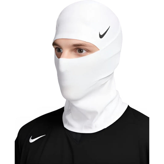 Nike Pro Hyperwarm Hood White | Black OSFM - Medaid International