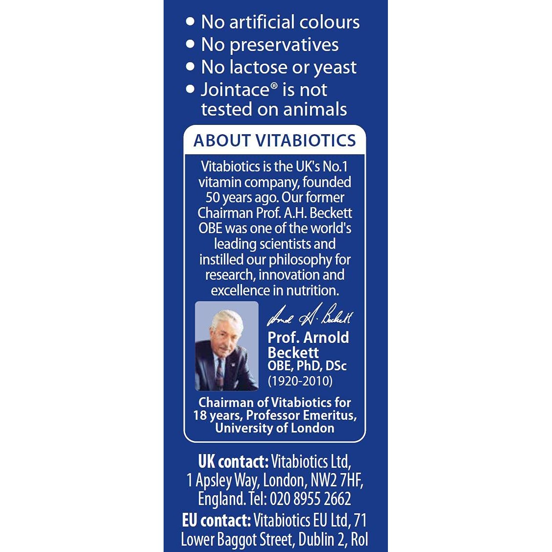 Vitabiotics Jointace Glucosamine & Chondroitin 30 Tablets - Medaid International