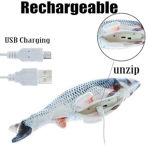 Realistic Moving Fish Toy