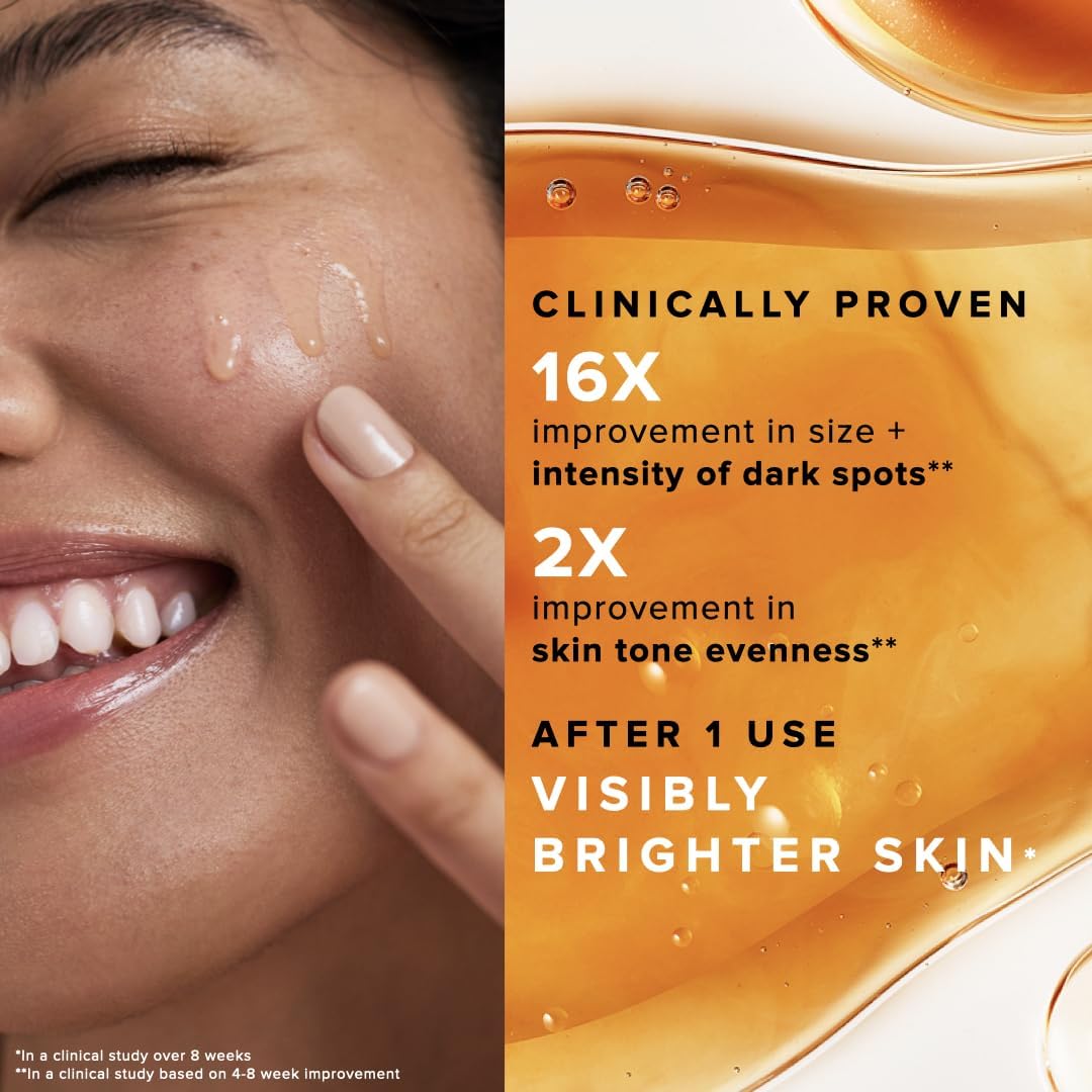 Farmacy 10% Vitamin C Serum for Face - Brightening Vitamin C Face Serum to Firm + Smooth Skin Texture - L Ascorbic Acid + Tangerine Peel Infused Skin Care to Hydrate and Even Skin Tone (30ml) - Medaid International