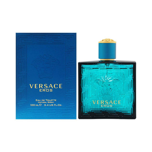 Versace Eros for Men 3.4 oz Eau de Toilette Spray - Medaid International