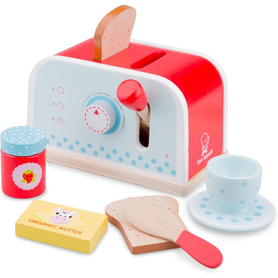 New Classic Toys Toaster Set - Medaid