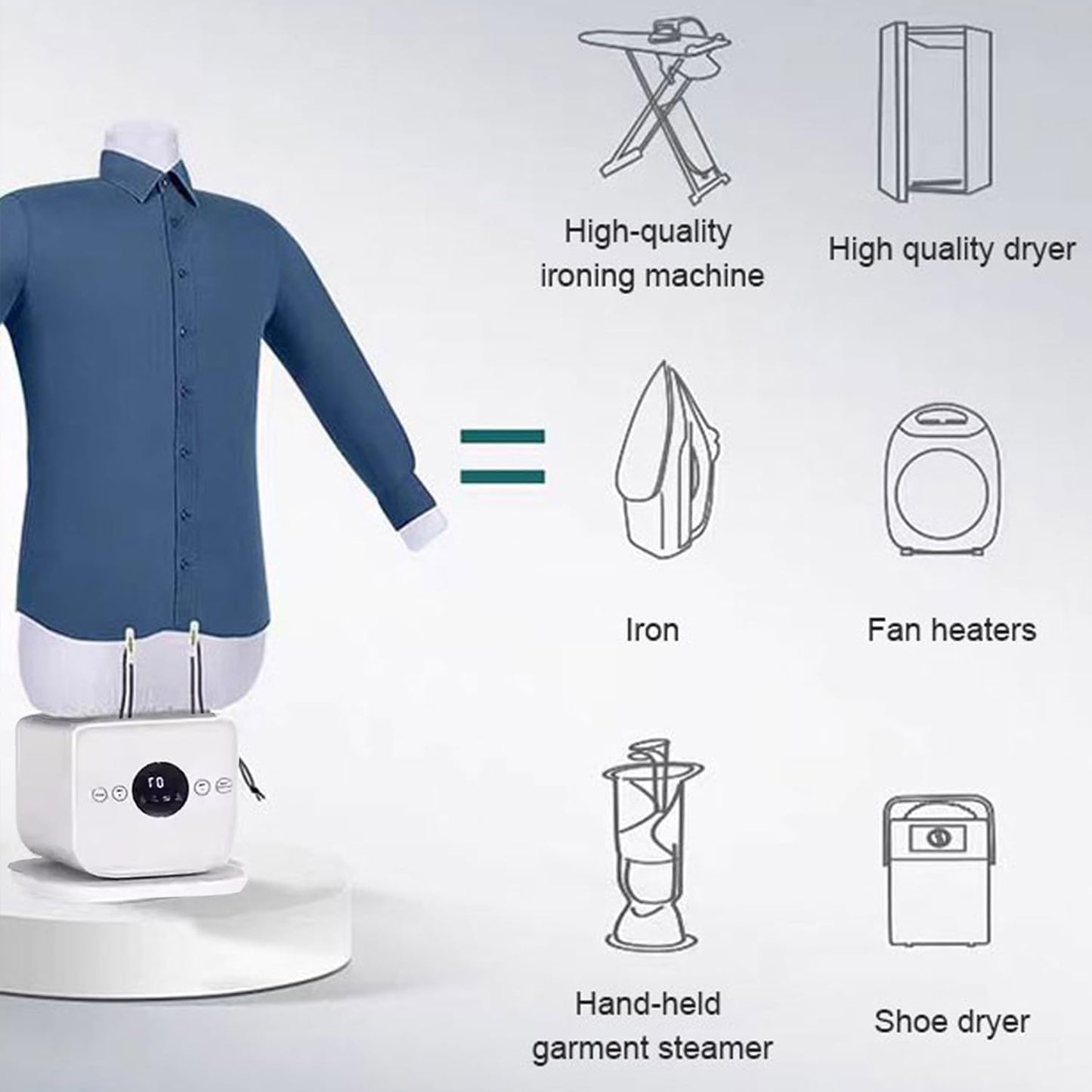 Portable Smart Ironing Machine - Medaid International