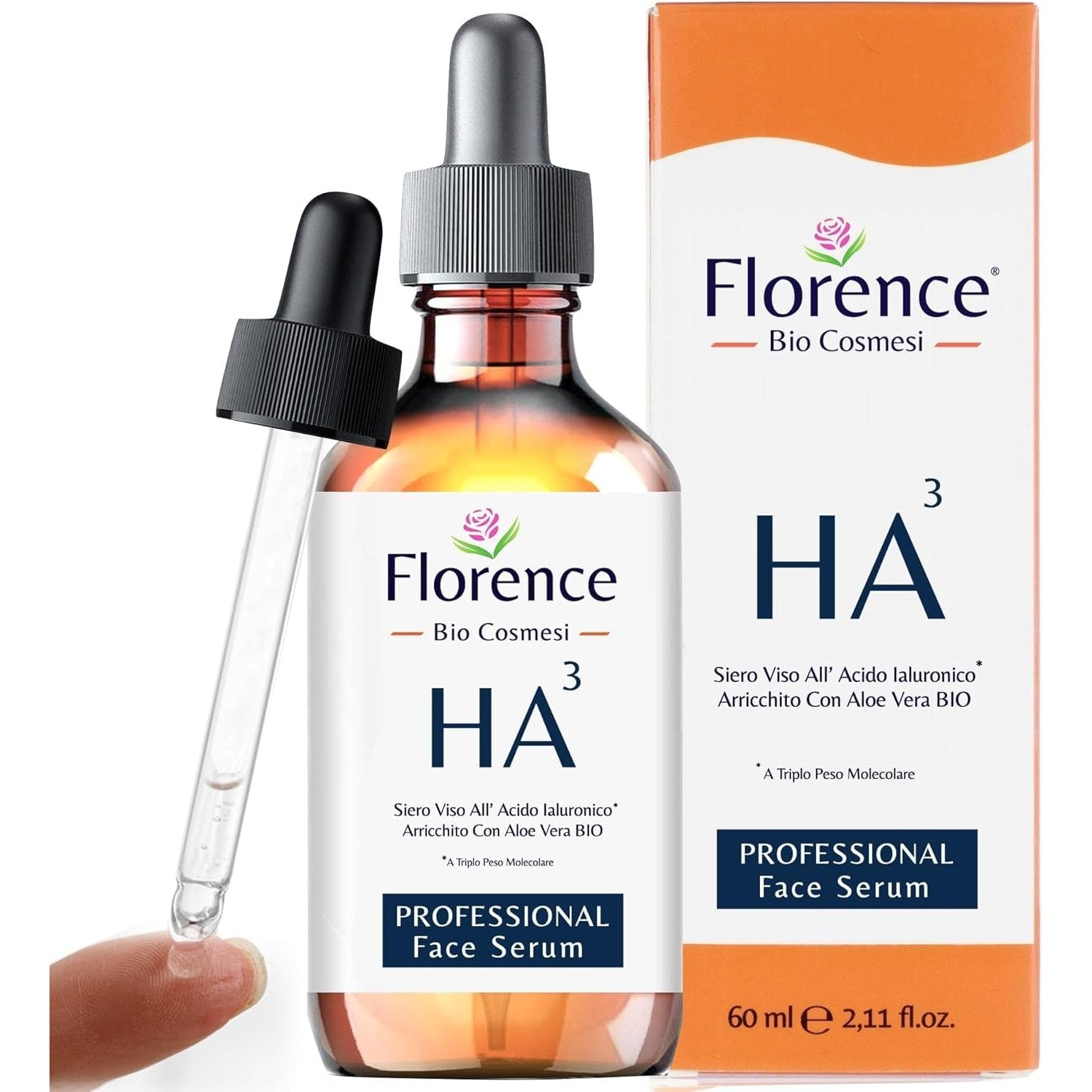 Hyaluronic Acid Serum for Face – 100% Pure with Niacinamide. Anti-Aging, Hydrating Facial Serum for Plumper, Smoother Skin – Clarifying, Plumping, Ideal for Blemish-Prone Skin and a Radiant Complexion - Medaid International