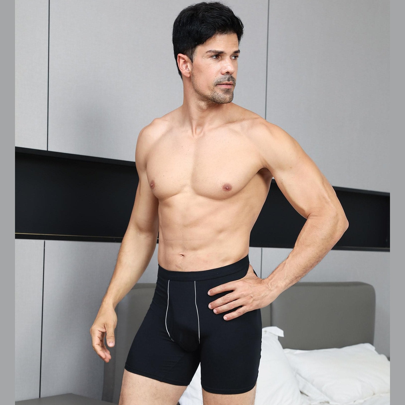 HAVVIS Men's Performance Underwear Boxer Briefs Soft Comfortable Bamboo Viscose Underwear for Men Multipack (as1, alpha, x_l, regular, regular, Boxer Briefs : B02-6 Pack) - Medaid International