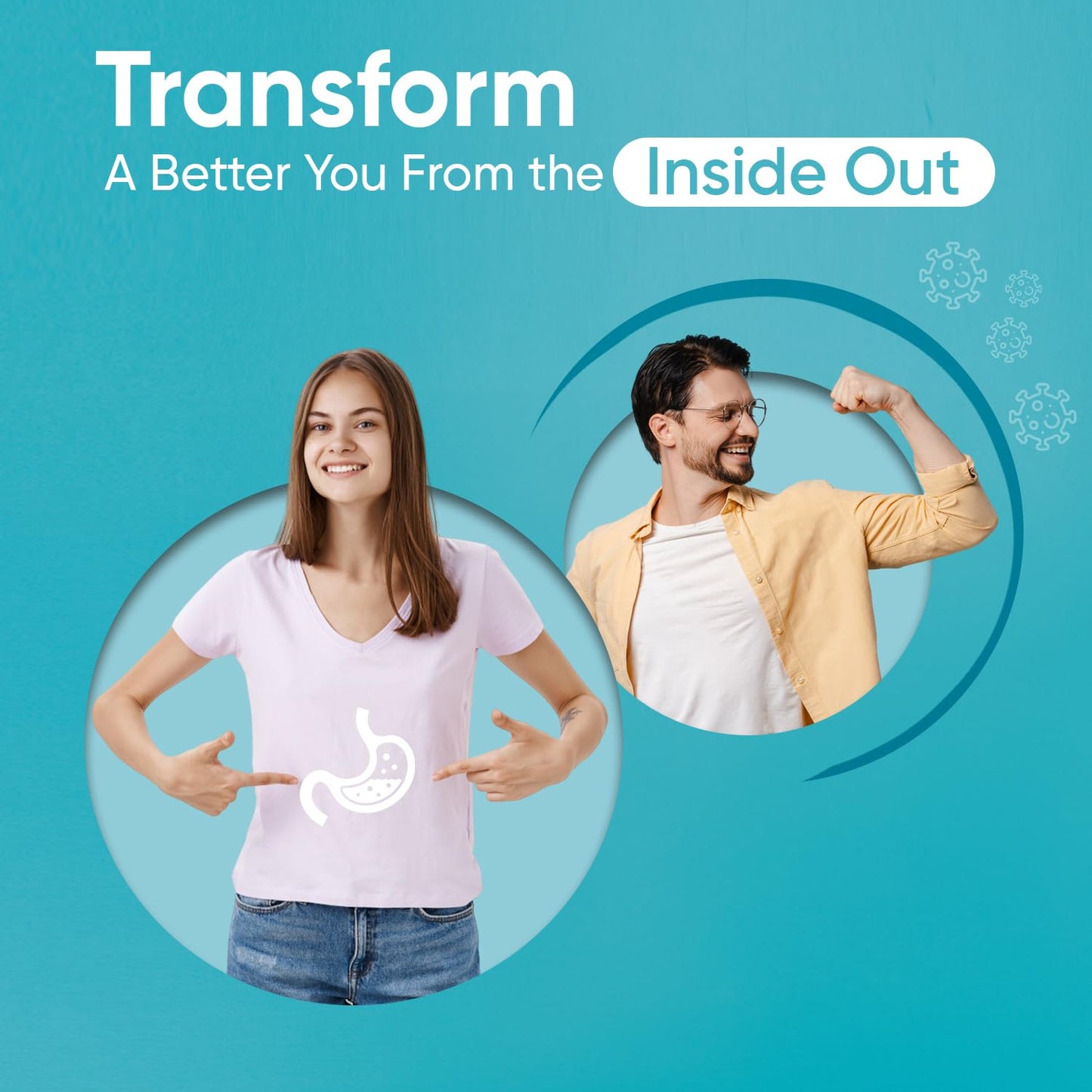 WeightWorld Bio Cultures Complex - Probiotic for Women & Men - Third-Party Lab Tested - 120 Vegan Capsules (2 Months Supply) - 60 Billion CFU with 20 Probiotic Strains - Vegan, Non-GMO & Gluten-Free - Medaid International