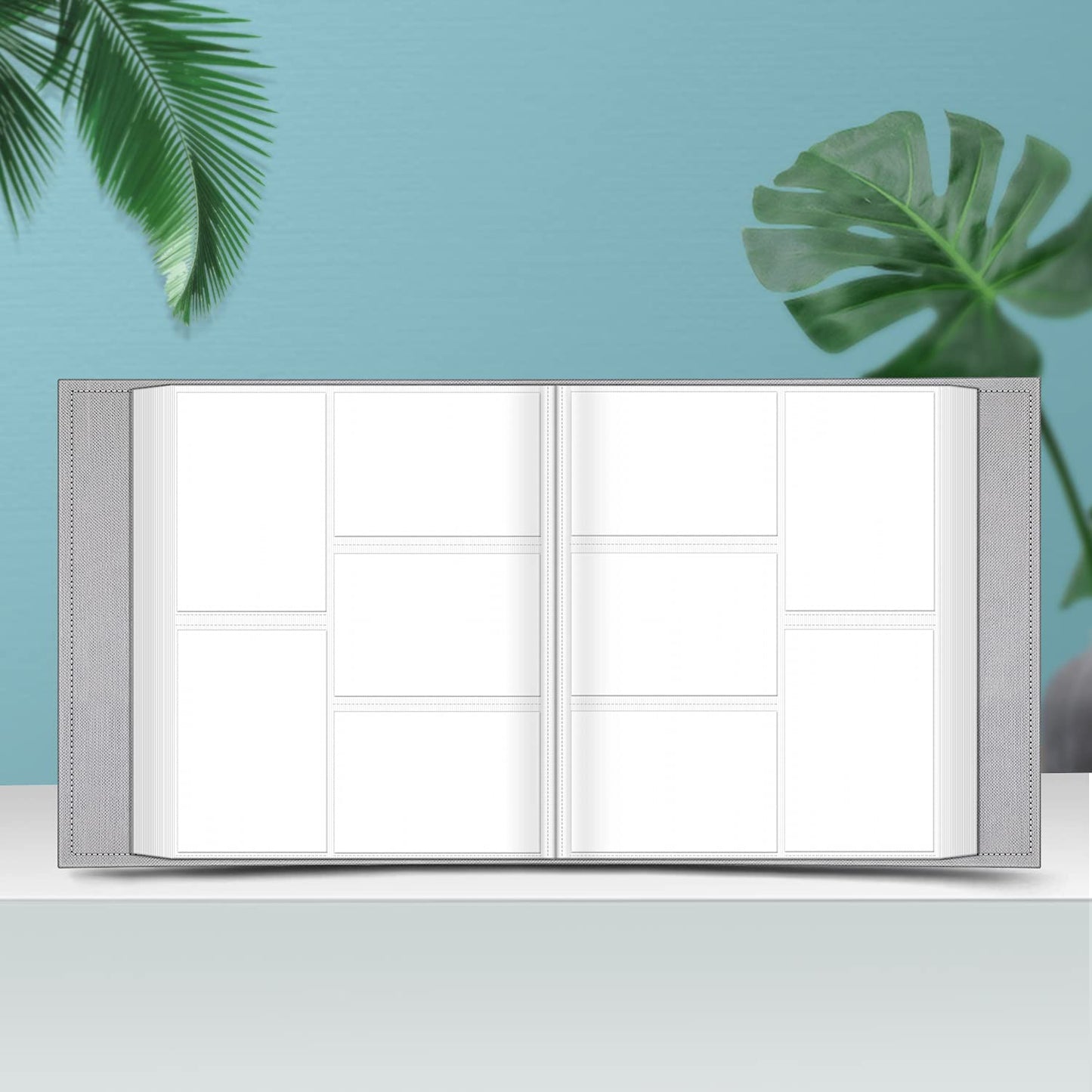 Fintie Photo Album 4x6 Photos - 600 Pockets Large Capacity Albums Book Cover for Family Wedding Anniversary Baby Vacation Pictures, Emerald Marble - Medaid International