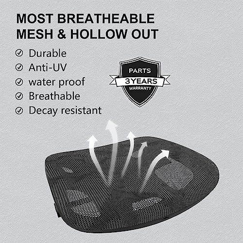 SIHOO M57 Ergonomic Office Chair with 3 Way Armrests Lumbar Support and Adjustable Headrest High Back with Tilt Function (Black) - Medaid International