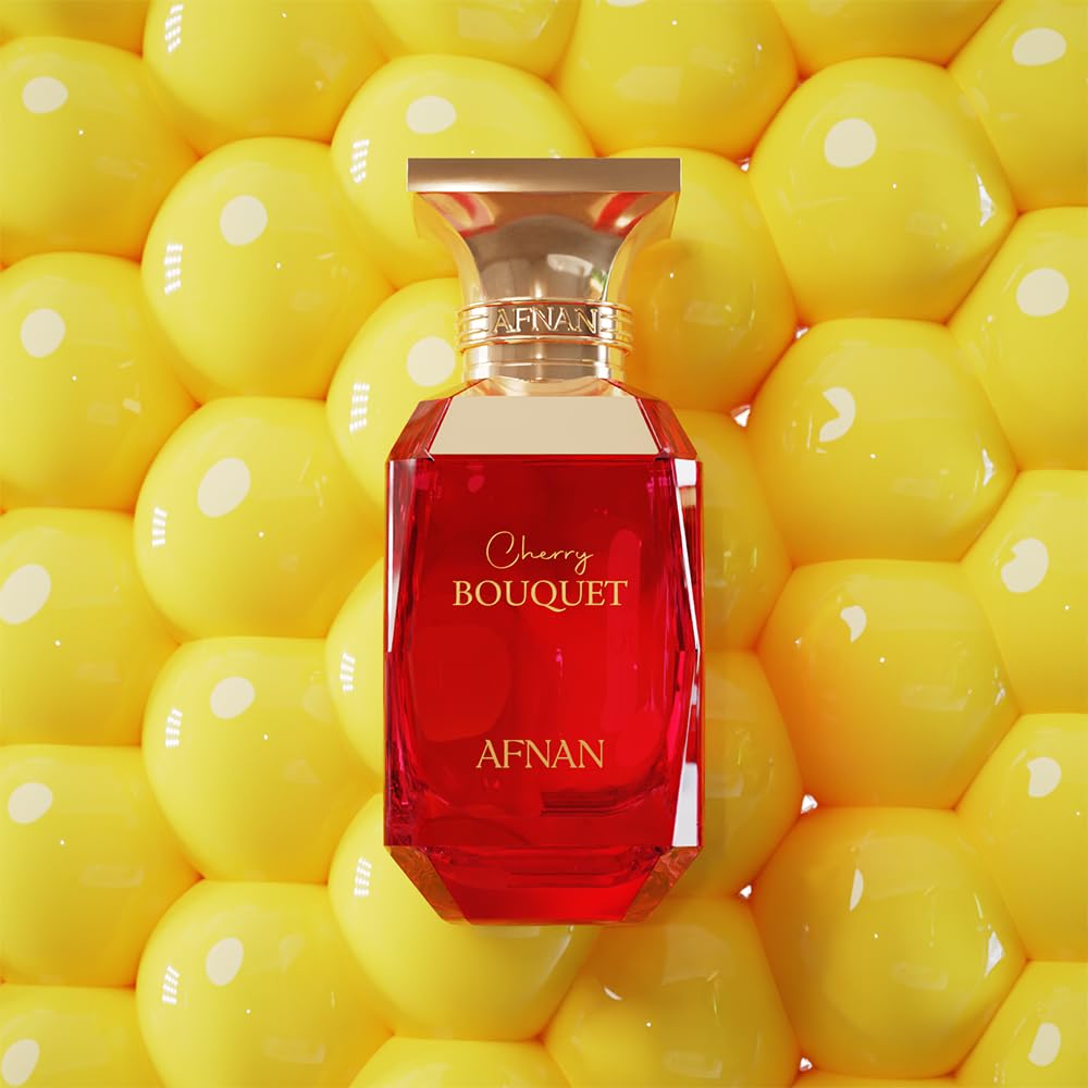 Afnan Cherry Bouquet Eau De Parfum for Women, 2.7 Fl. Oz - Medaid International