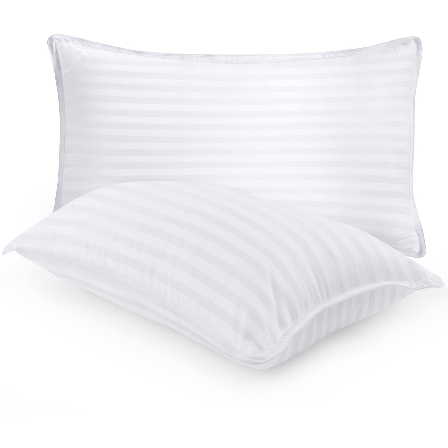 Utopia Bedding Bed Pillows for Sleeping Queen Size (White), Set of 2, Cooling Hotel Quality, for Back, Stomach or Side Sleepers - Medaid International