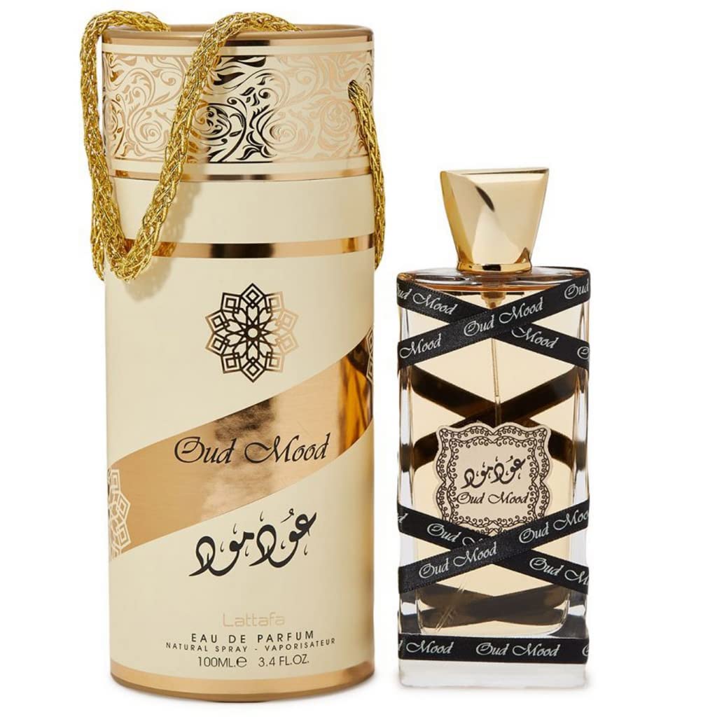 Lattafa Perfumes Oud Mood for Unisex Eau de Parfum Spray, 3.4 Ounce - Medaid International