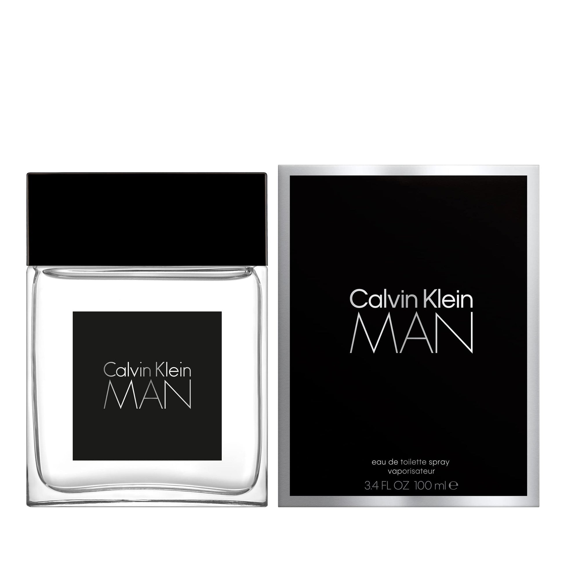 Calvin Klein for Men, Eau De Toilette Spray, 3.4 Oz - Medaid International