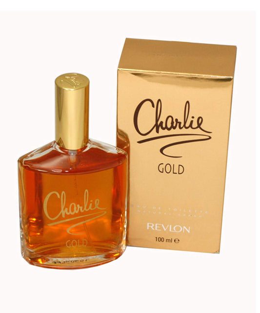 Charlie Gold by Revlon for Women, Eau De Toilette Spray, 3.3 Ounce (100 ml) - Medaid International