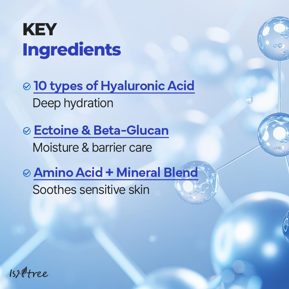 ISNTREE Hyaluronic Acid Daily Sun Gel 50ml, 1.69 fl oz | SPF 30 | Korean Skincare | Moisturizing | No White Cast | Lightweight | Mild Formula | Daily SPF | Korean Sunscreen | Broad Spectrum - Medaid International