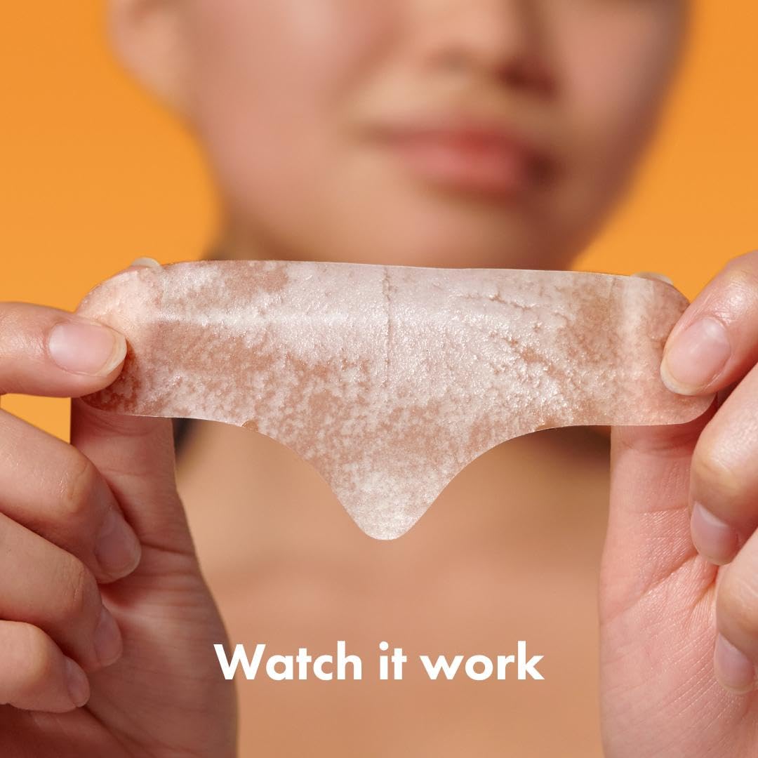 Hero Cosmetics Mighty Patch™ Forehead Patch - Hydrocolloid Acne Pimple Patch, Contoured to Cover Larger Area of Zits and Blemishes - Drug-Free and Suitable for Sensitive Skin (5 Count) - Medaid International