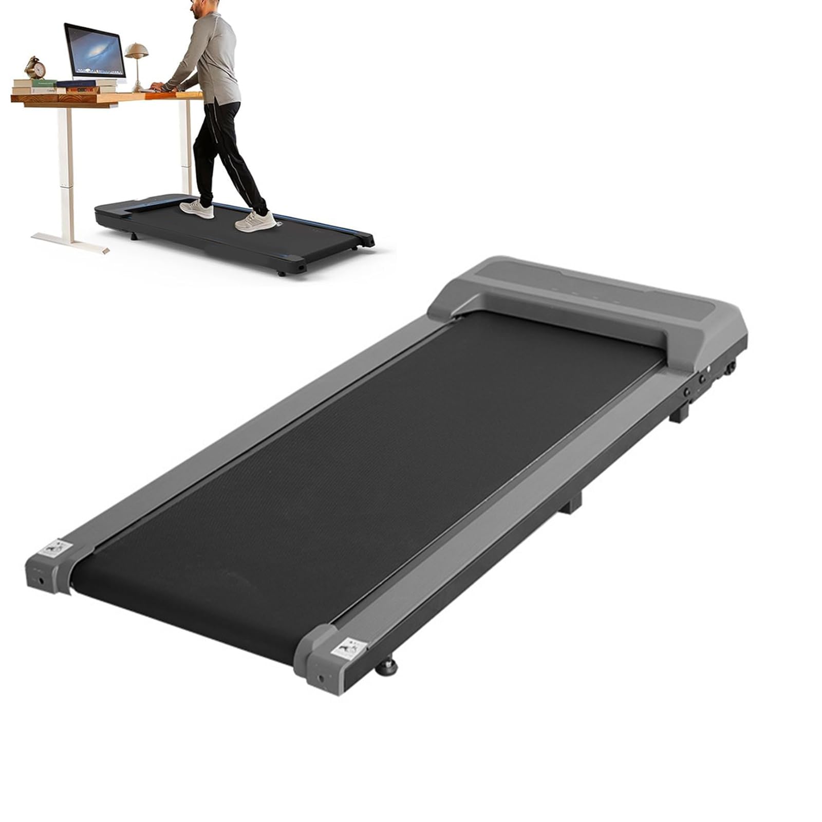 Llchaensc Treadmills for Home,Walking Pad, under Desk Treadmill for Home Office, 2 in 1 Portable Walking Treadmill, Walking Jogging Machine in LED Display - Medaid International